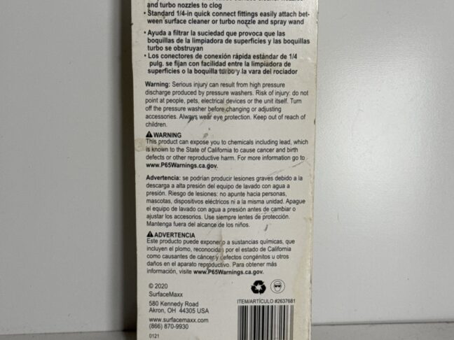 SurfaceMaxx High Pressure Filter Attachment - Image 2